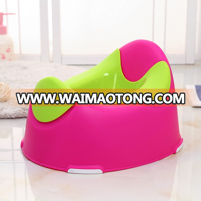 Non-Slip and Easy-Clean plastic children toilet trainer potty chair and baby detachable baby potty seat